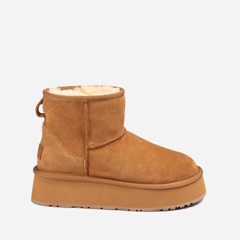 Ugg Classic Mini Platform Wild Cozy Boots