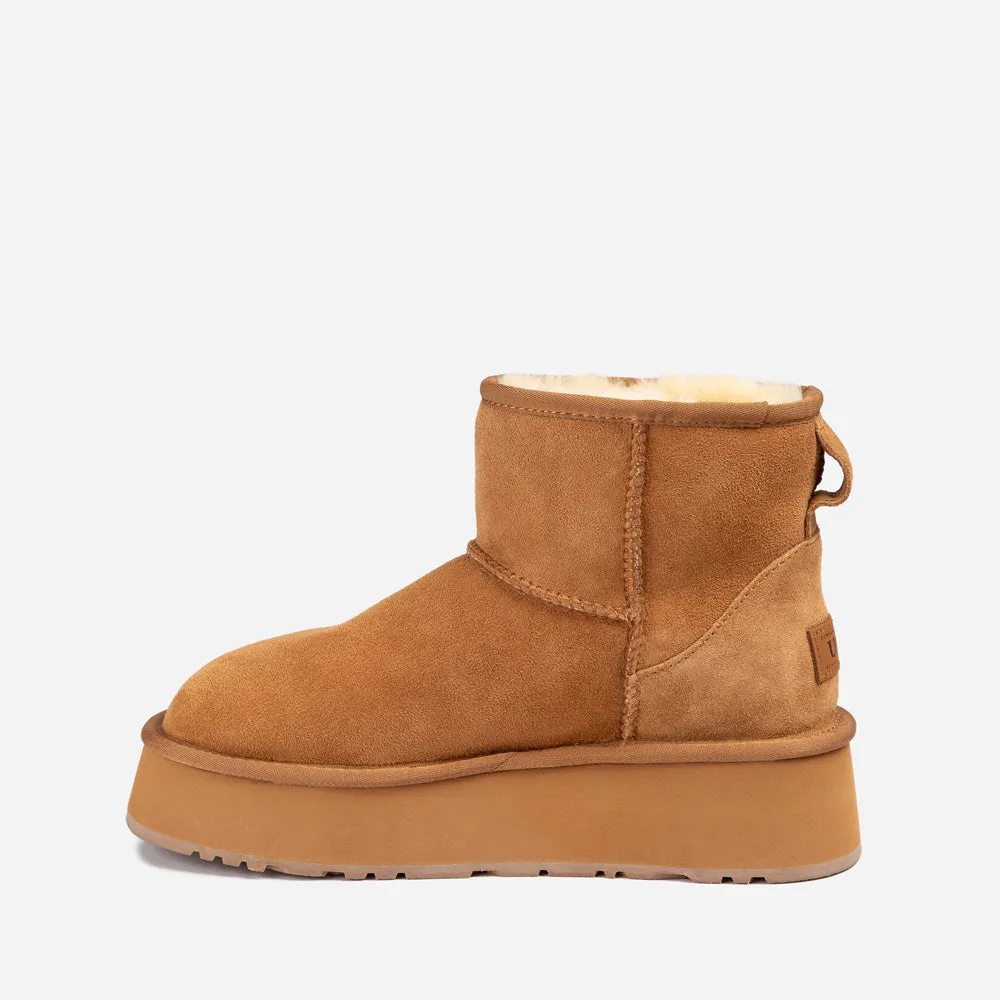 Ugg Classic Mini Platform Wild Cozy Boots