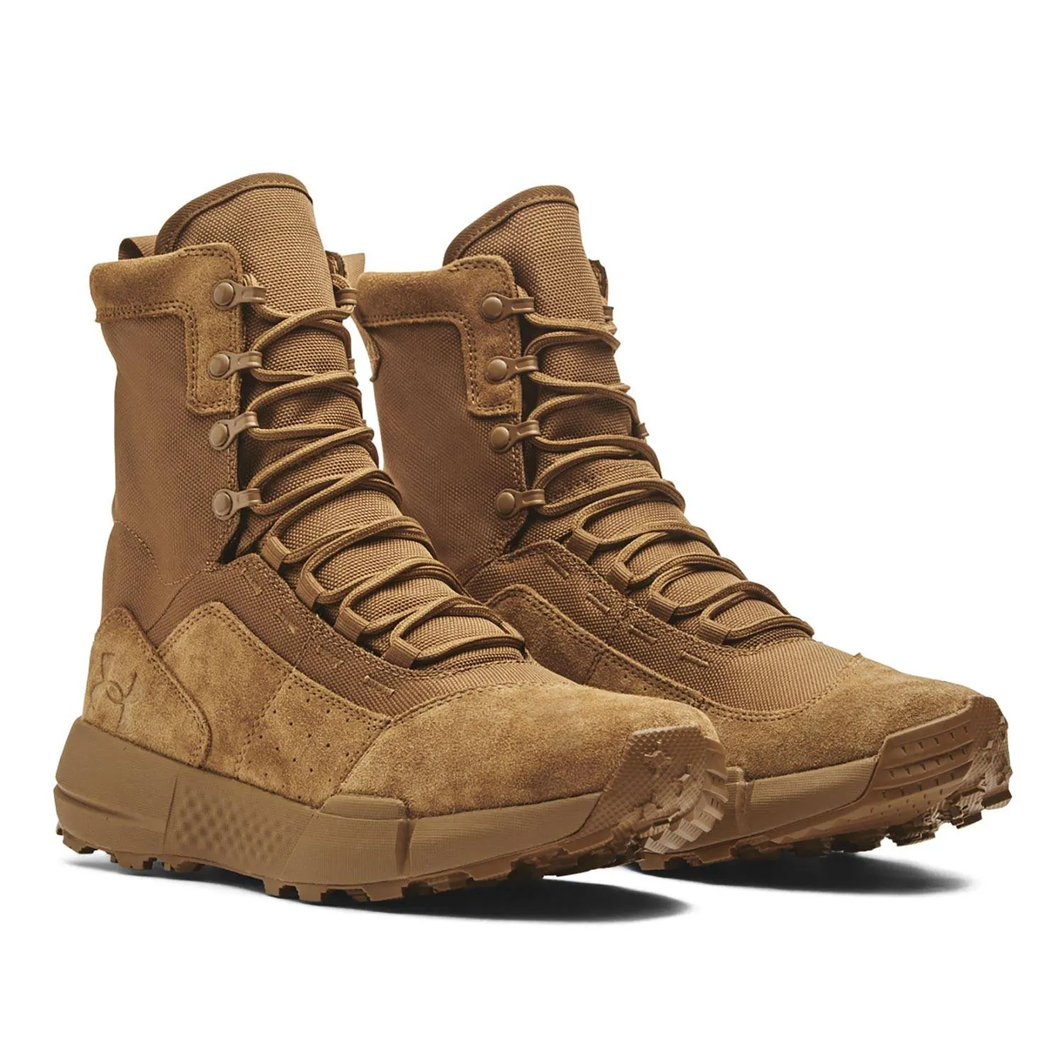 Under Armour Loadout Coyote Leather Military Boots