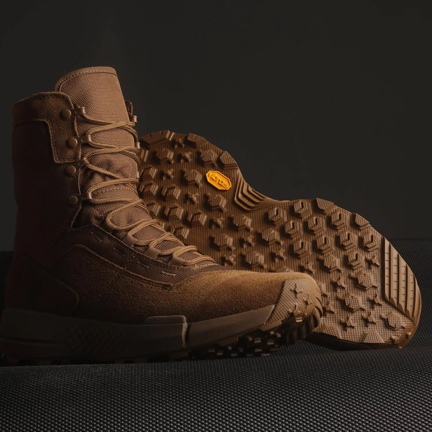 Under Armour Loadout Coyote Leather Military Boots