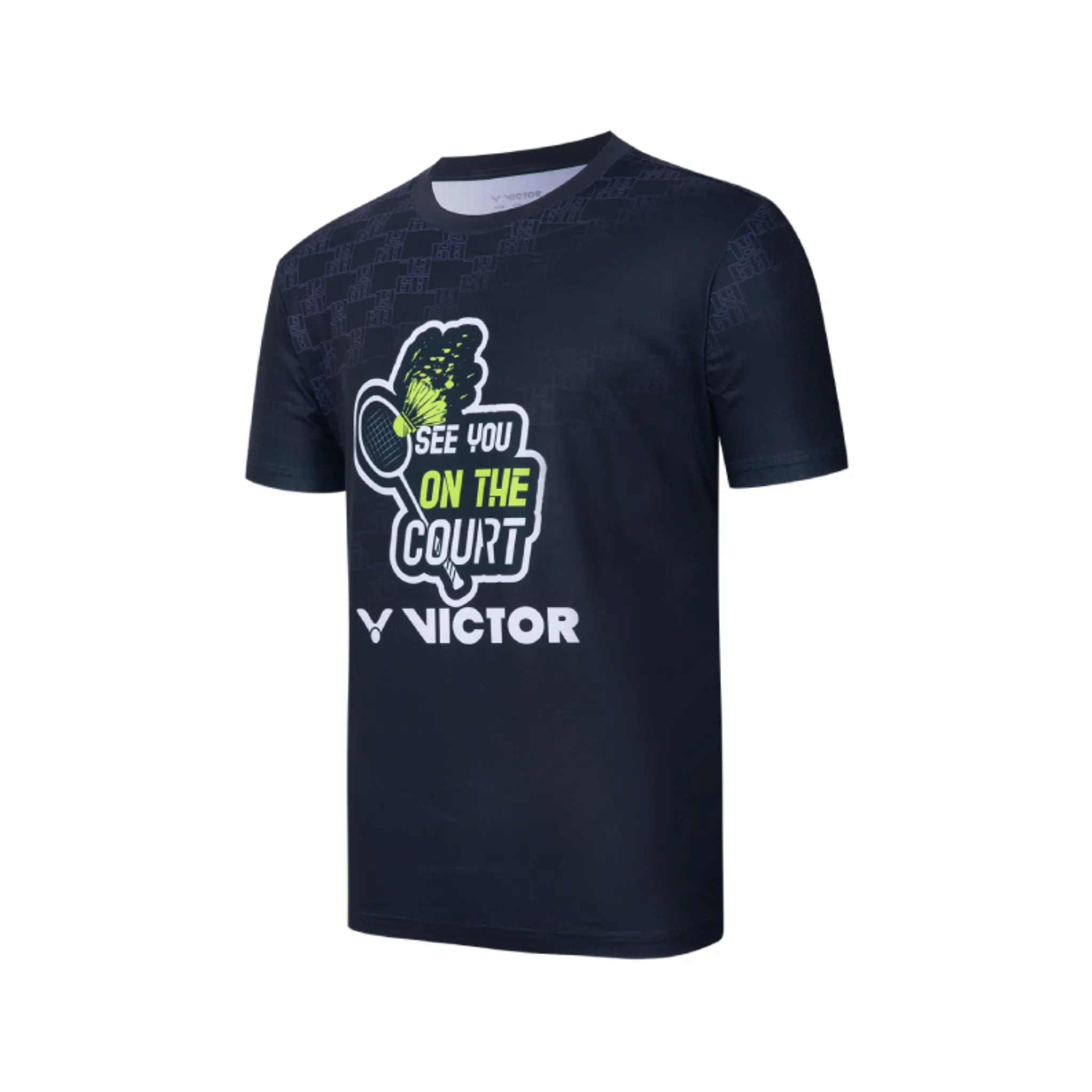 Victor T-45016 Unisex T-Shirt [Black]