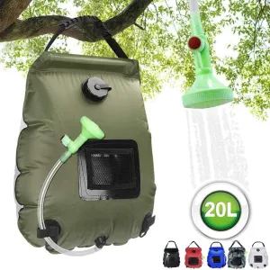 Water Bags 20L Outdoor Camping Hiking Solar Shower Bag