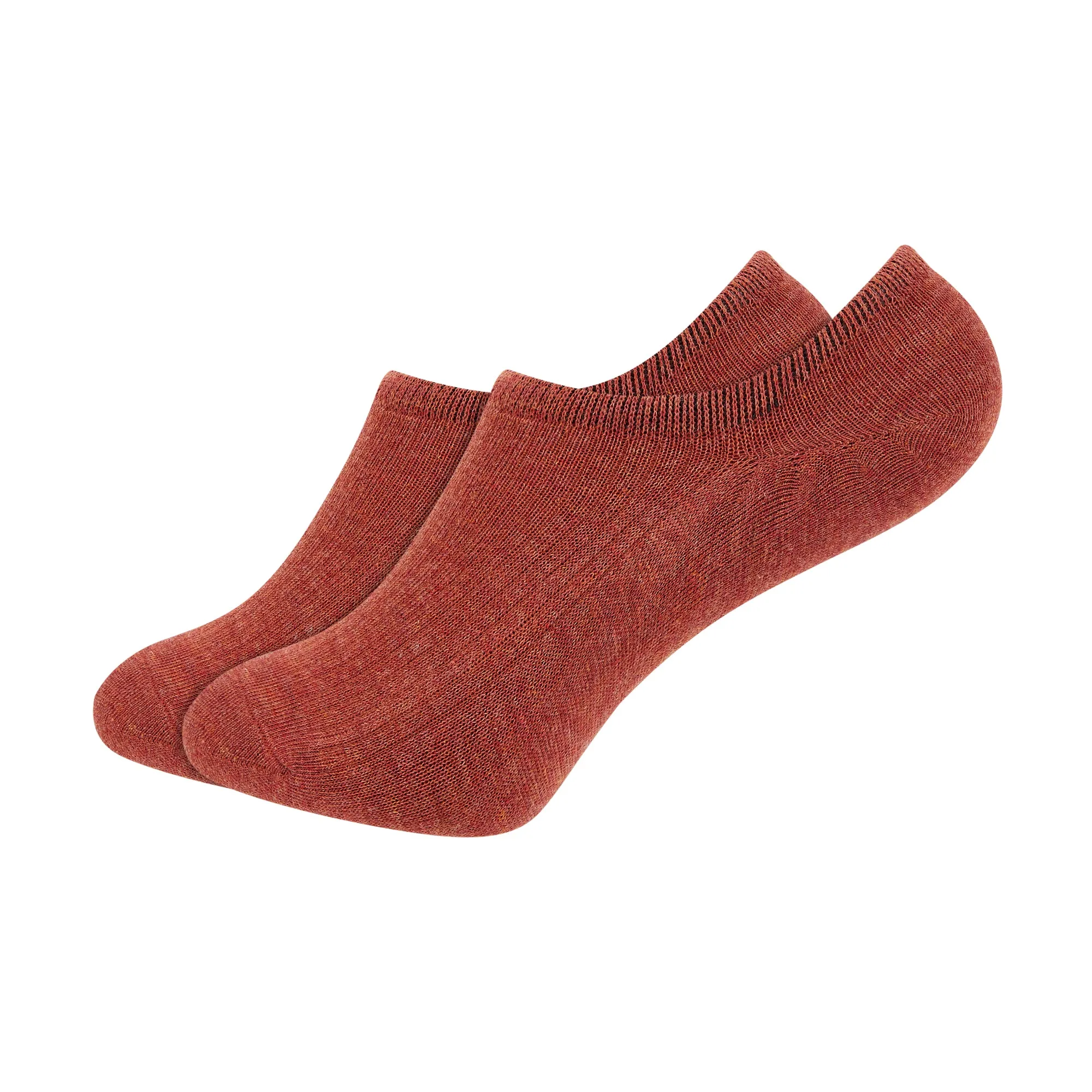 Womens Colored Striped Invisible Foot Socks