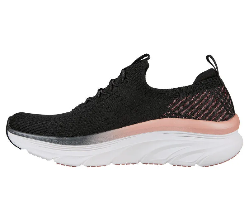 Women's Wide Fit Skechers Let It Glow- 149366 D'lux Walker Sneakers