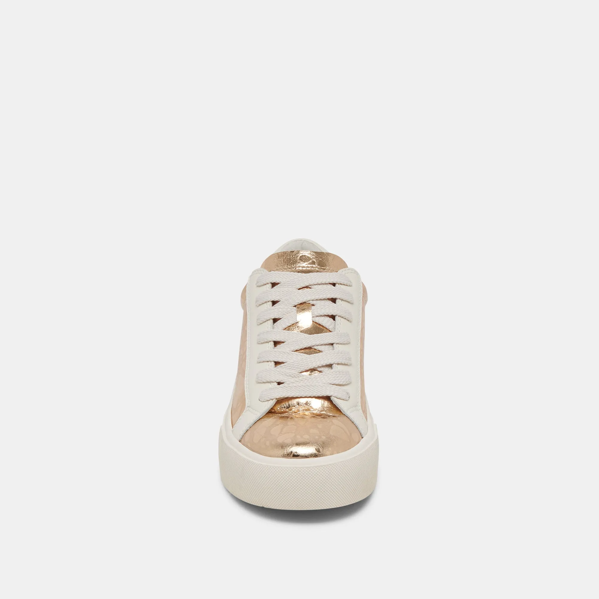 ZAYN 360 SNEAKERS GOLD DISTRESSED LEATHER