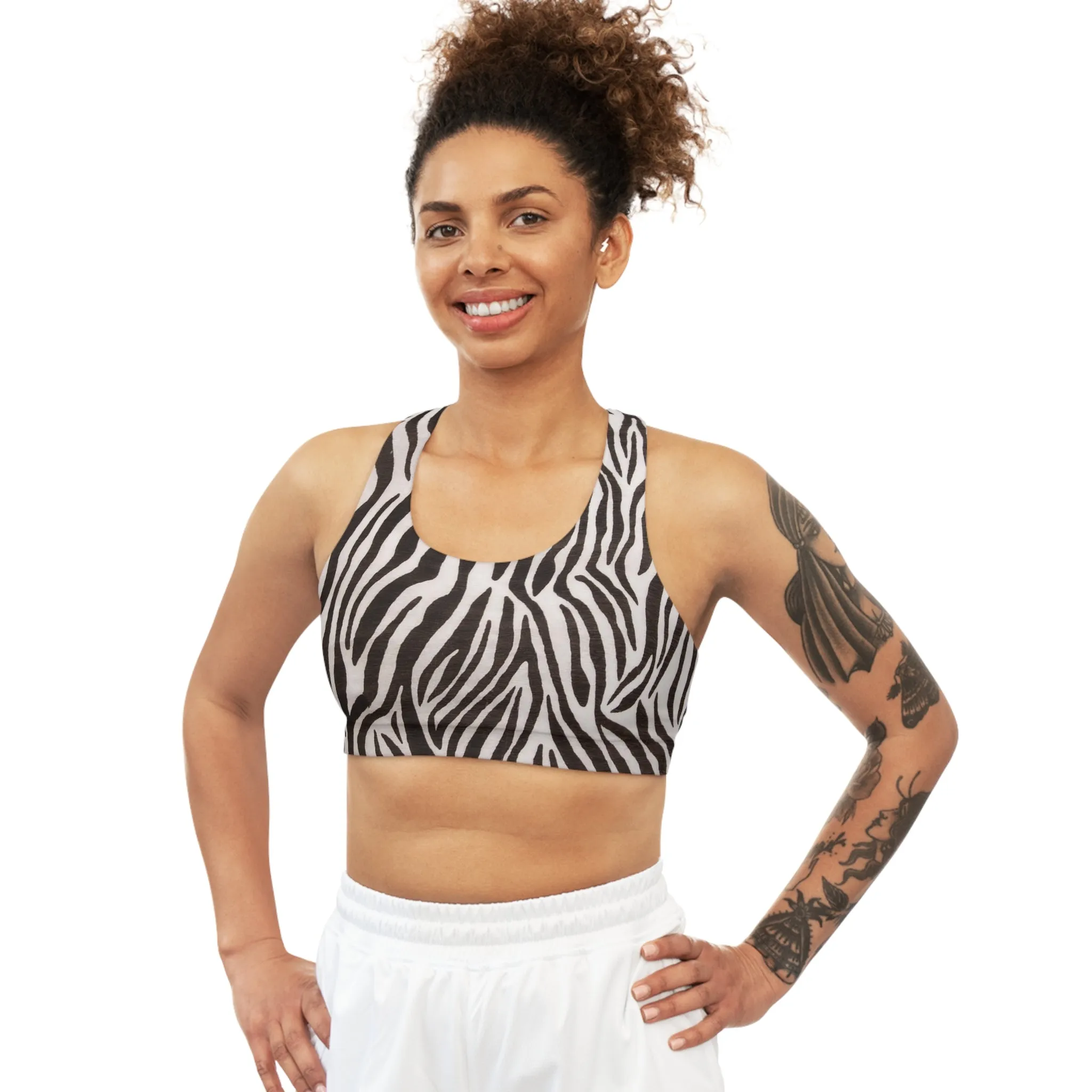 Zebra - Inovax Seamless Sports Bra